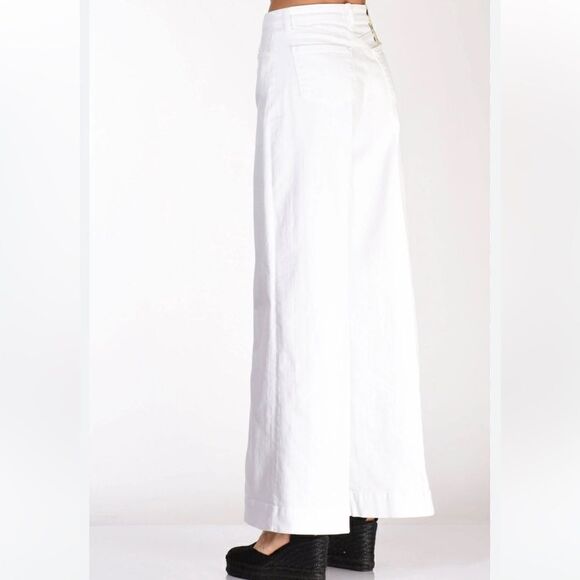 L'agence Jeans L’agence Sandy High Rise Wide Leg Jeans size 23 $275.00 - Picture 4 of 7